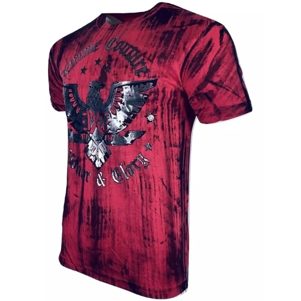 XTREME COUTURE by AFFLICTION Men's T-Shirt NATIONA - Picture 8 of 8